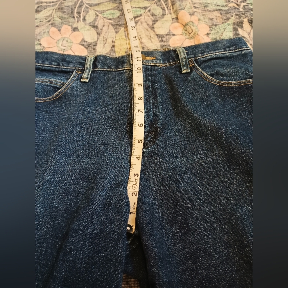Vtg Wrangler Blues Womens Mom Jeans 10X30 Dark High Rise Retro 90s Cowgirl - Picture 9 of 10